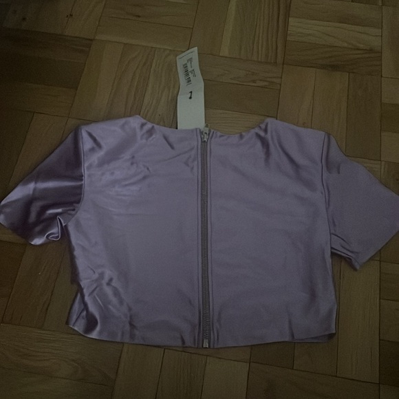 Dove Top in Lilac and Dehl Skirt in Lilac by Retrofete - Picture 6 of 11